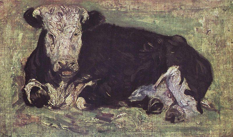 Vincent Van Gogh Liegende Kuh oil painting image